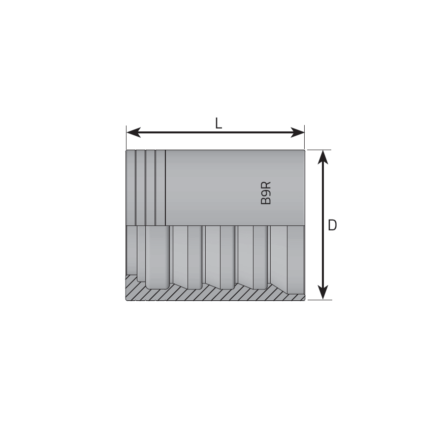 FERRULE FOR R9R-4SP -  Vitillo