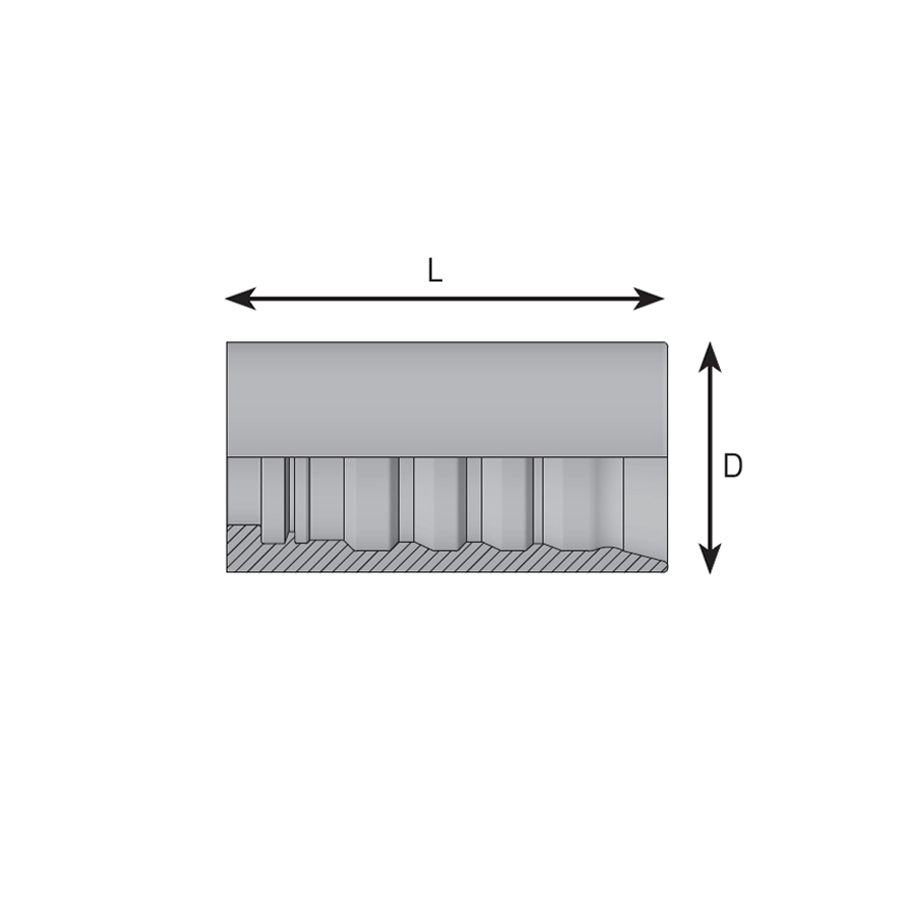 FERRULE FOR WATERBLAST 6 SPIRAL HOSE